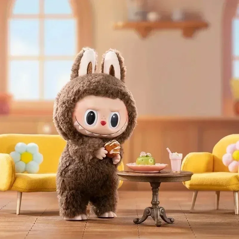 Фото Горячая распродажа! LABUBU The Monsters Macarons V1 — виниловая подвеска, слепая коробка, подарок для фанатов, детский POP MART №3