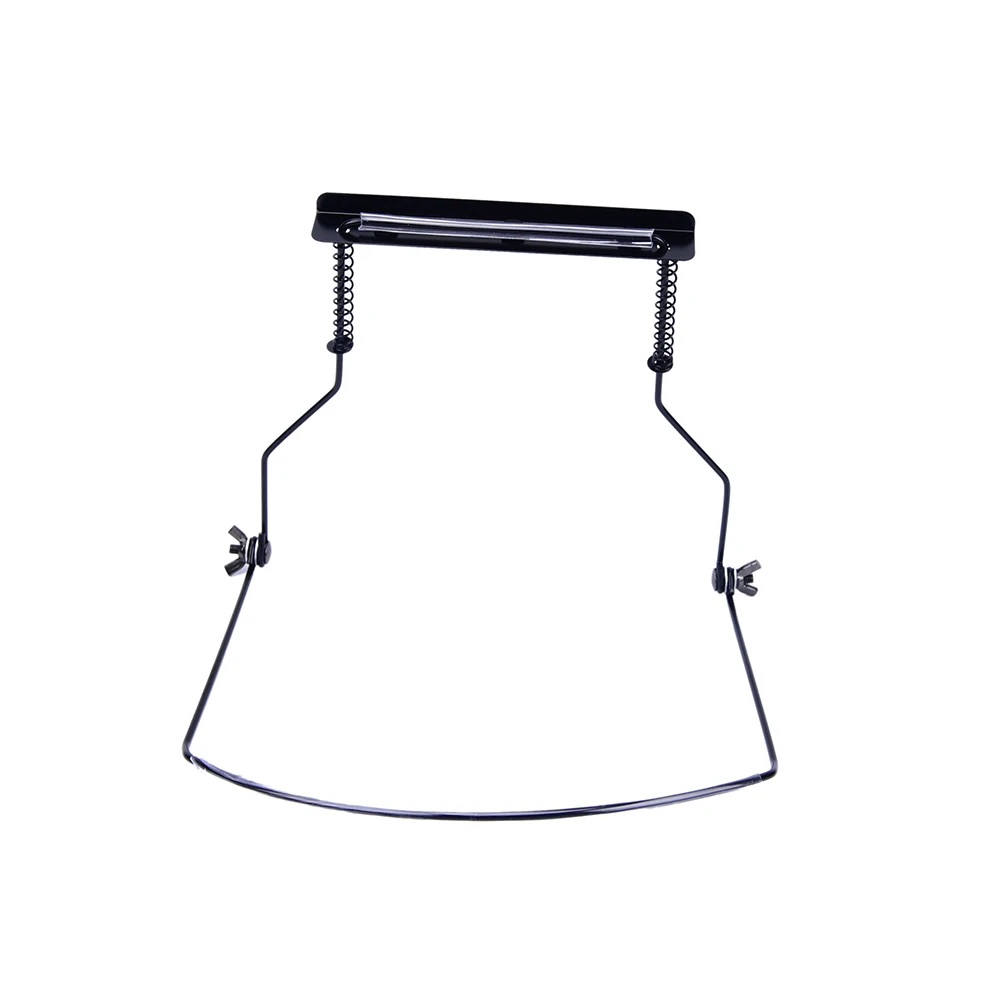 

10 Holes Black Harmonica Neck Holder Adjustable Mouth Organ Stand Harmonica Harp Rack