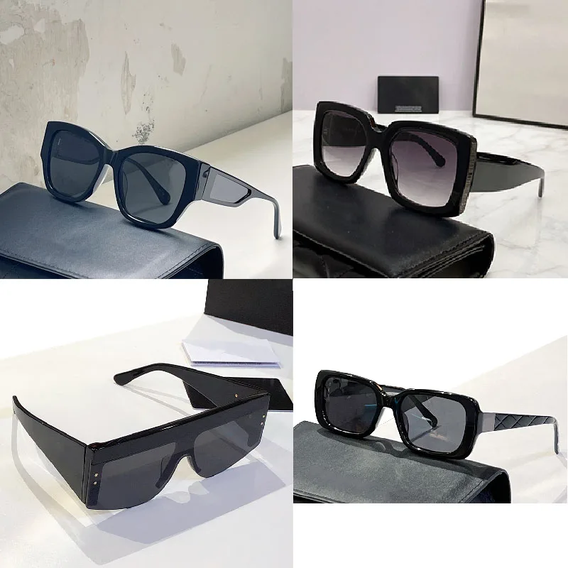 

Oversized Sunglasses For Women Acetate Goggles Big Frame Luxury Designed Classic Four Style Models With Gift Box