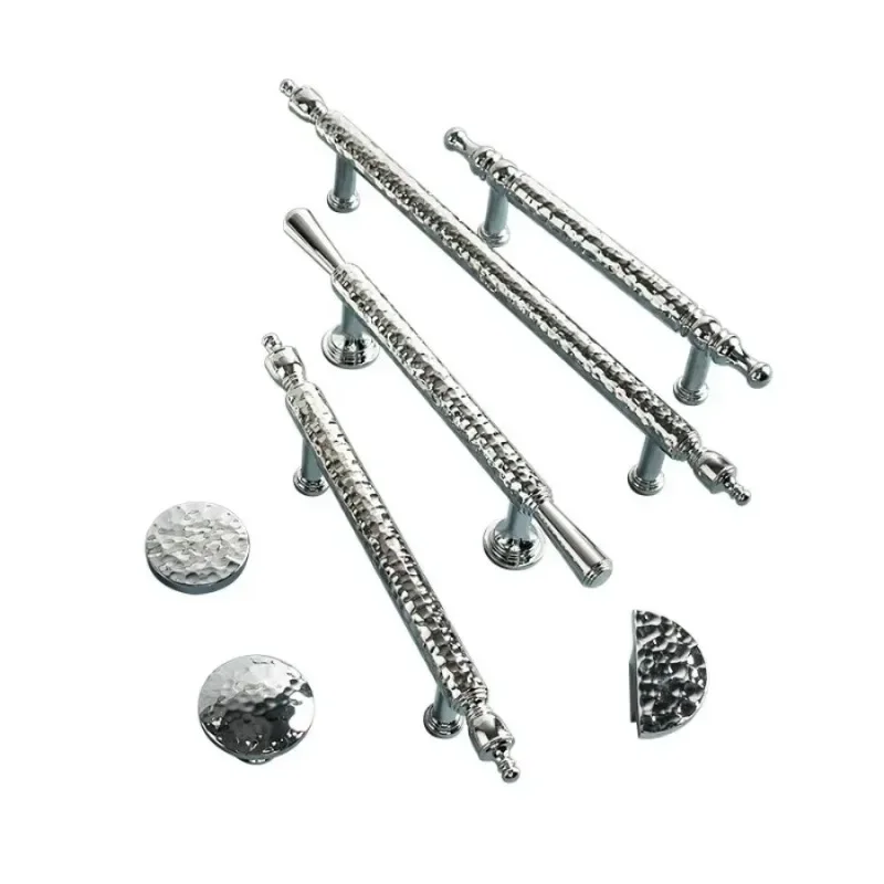 Хромированные латунные мебельные ручки ручной работы в арабескитическом стиле