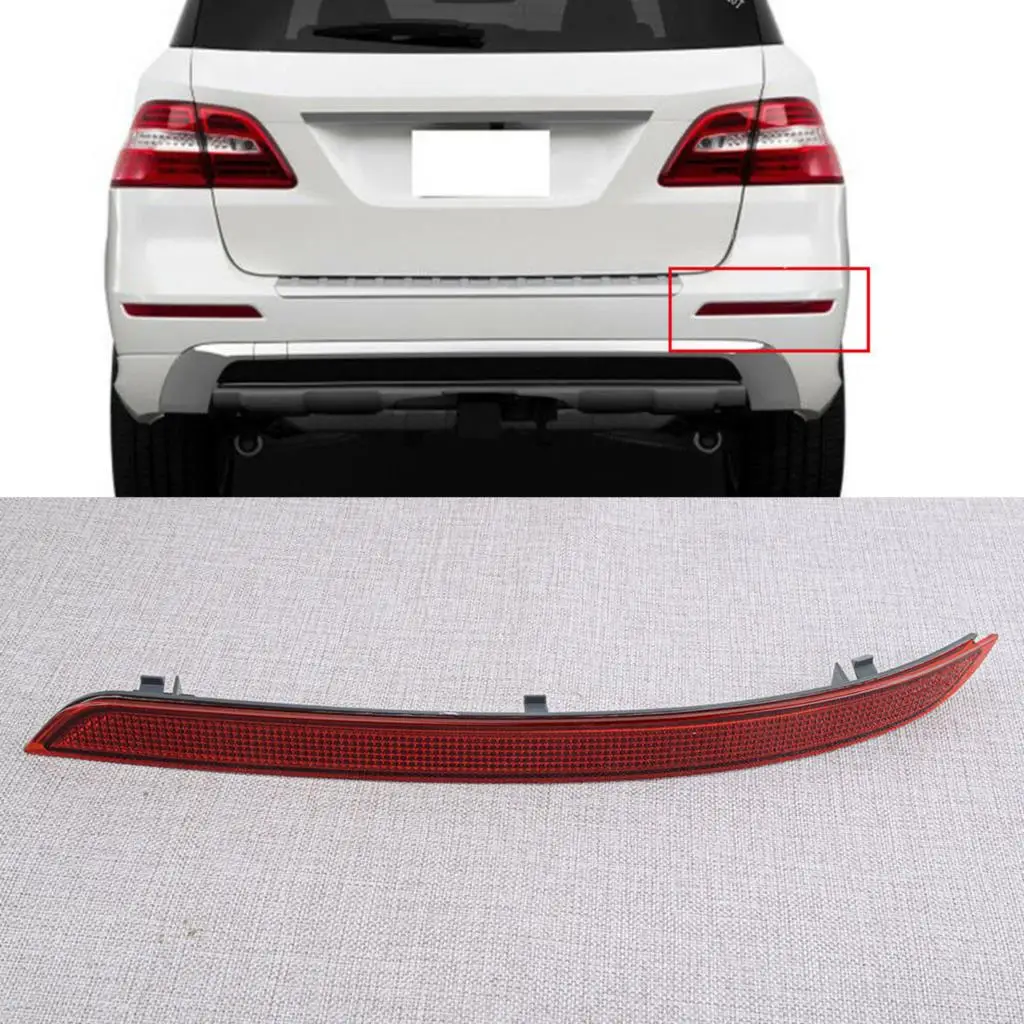 

Car Rear Right Bumper Reflector Light Lamp Lens 1668200174 Fit for Mercedes Benz ML350 ML400 ML500 ML550 ML63AMG W166 2012-2015