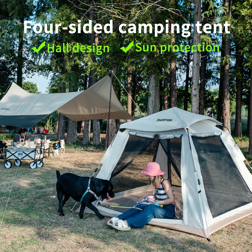 Уличная складная палатка мгновенная всплывающая для 5-9 человек портативная