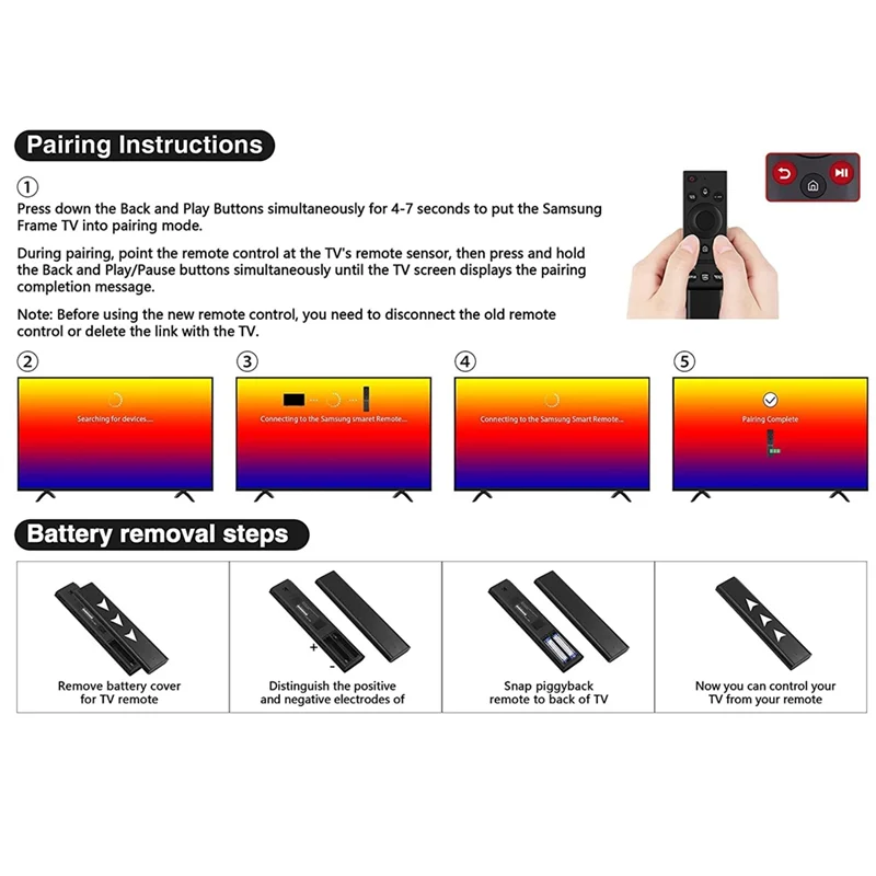 Голосовой пульт дистанционного управления BN59-01363A Замена для Samsung TV QN43LS03AAFXZA