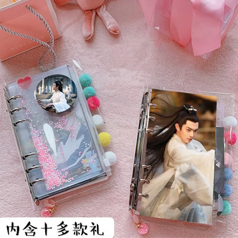 

Записная книжка Xu Kai с свободными листами Qian Gu Jue Chen Bai Jue забавная ручная запись «сделай сам» креативный блокнот ручной работы дневник офисны...