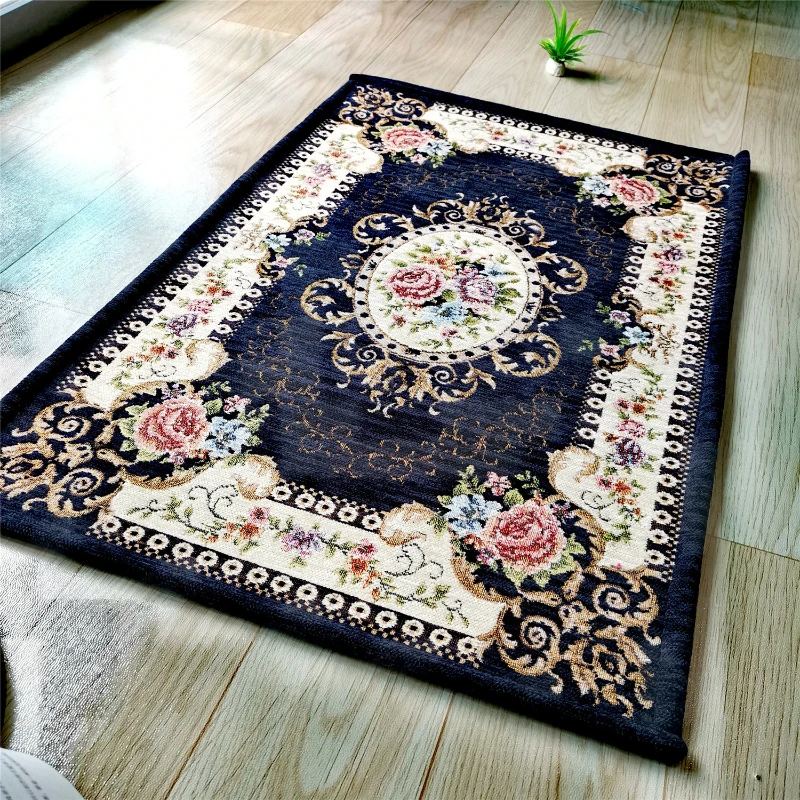 

Thick Persian Style Carpets for Living Room Luxurious Bedroom Rugs Carpets Classic Turkey Study Floor Mat Coffee Table Area Rug