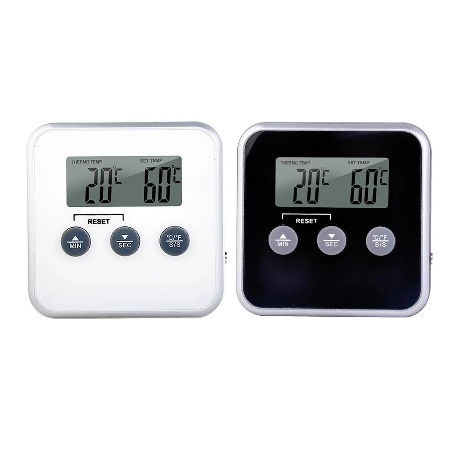 

Stainless Steel Digital Meat Thermometer Instant Read Food Probe for Barbecue Fish Meat Oven
