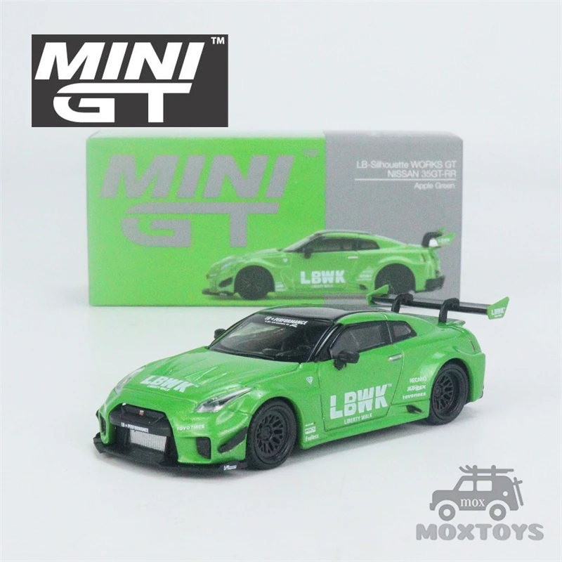 

MINI GT 1:64 LB-Silhouette WORKS GT NISSAN 35GT-RR Diecast Model Car
