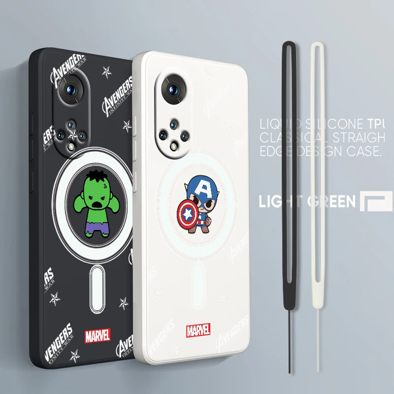 

Marvel Cute Hero Cartoon For Xiaomi POCO C50 C40 X4 M5S F4 M4 X3 F3 M3 C3 Pro GT NFC 4G 5G Liquid Rope Silicone Phone Case