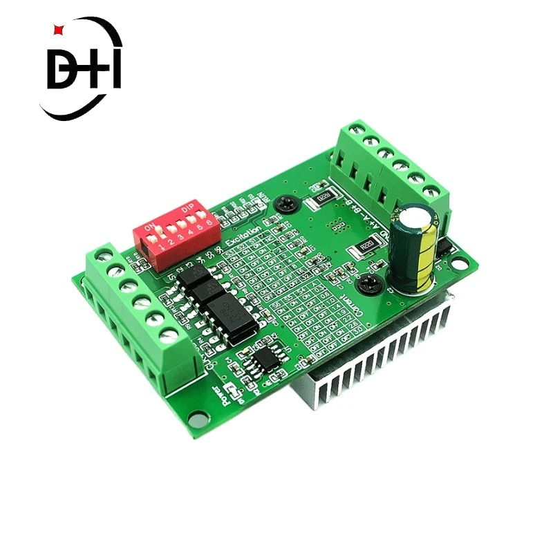 Плата контроллера шагового двигателя TB6560, 1 ось, 3,5 А, 10-35 в, управление с ЧПУ, защита от низкого напряжения и перегрева