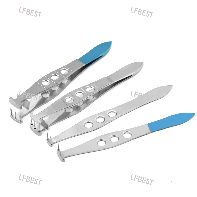 Korean Three-Point Positioning Double Eyelid Tool, Drilling, Positioning, Double Eyelid Measuring Instrument, Plastic Surgery In