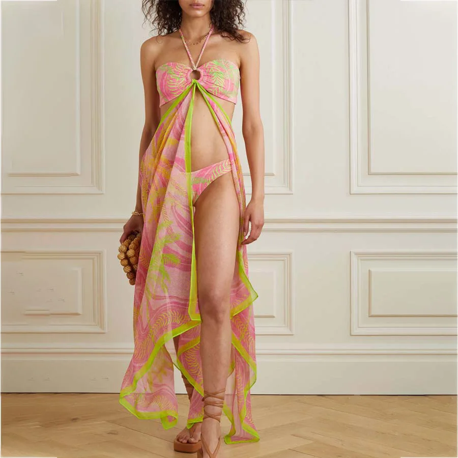 Рисунок 4 - Модная накидка на бикини с геометрическим