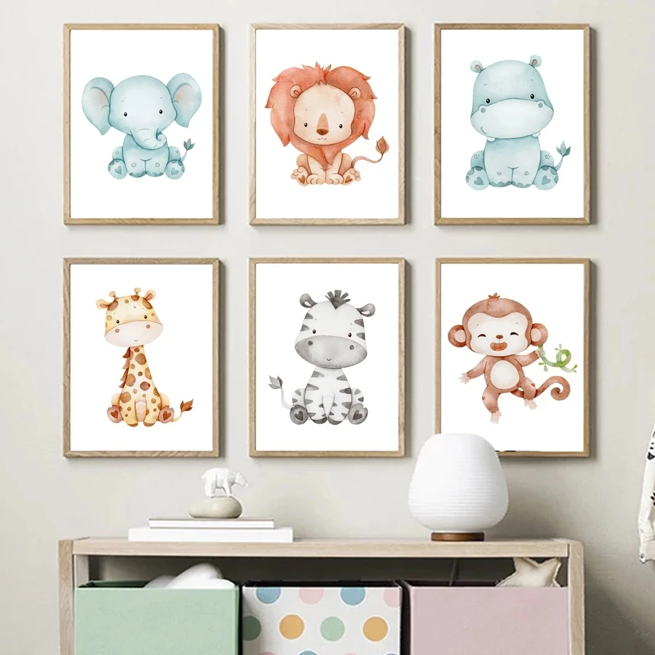 

Алмазная живопись, животные, слон, Лев, жираф, Зебра, обезьяна, бегемот, Набор для вышивки, Украшение стен для дома, детской комнаты