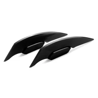1pair universal motorcycle winglet aerodynamic spoiler wing with adhesive motorcycle decoration sticker for motorbike scooter