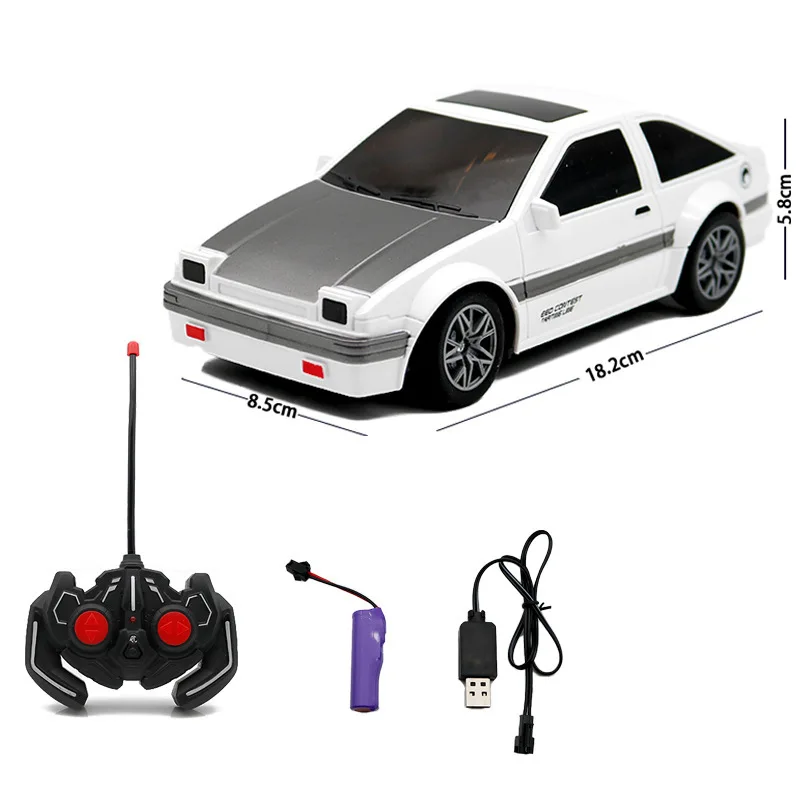 Новый Batmobile Rc Toys Car 4-канальный Ae86 Hell Cat Электрический супер модель автомобиля с