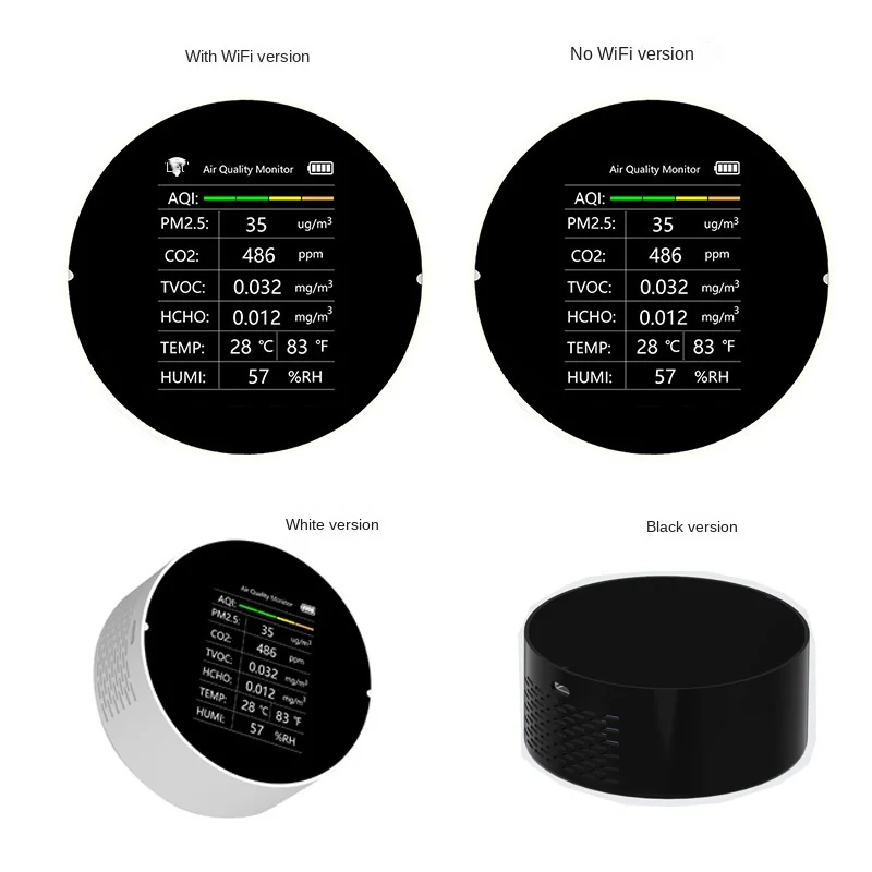 Детектор качества воздуха многофункциональный детектор углекислого газа