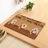 cute animal alphabet home door mat absorbent non slip mat living room kitchen floor mat bedroom carpet
