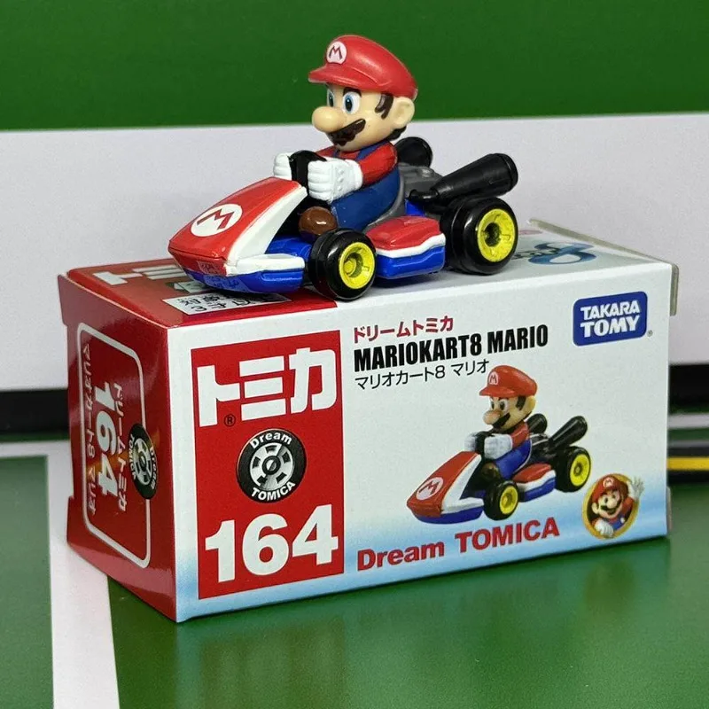 Фото TAKARA TOMY Dream Tomica №164 Mario Kart 8: Коллекционная модель автомобиля Марио из литого сплава – идеальный подарок для фанатов Nintendo и детей №2