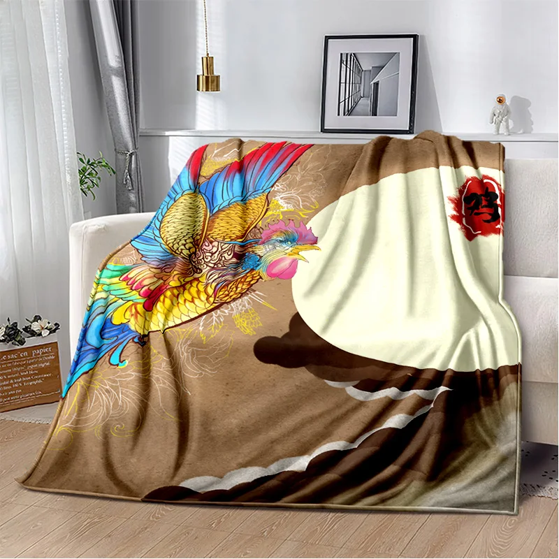 

Signs Pattern printing Manta Sofa Bed Cover Soft Blanket Plaid Soft Warm Flannel Throw Blankets Fans Gif Twelve Chinese Zodiac