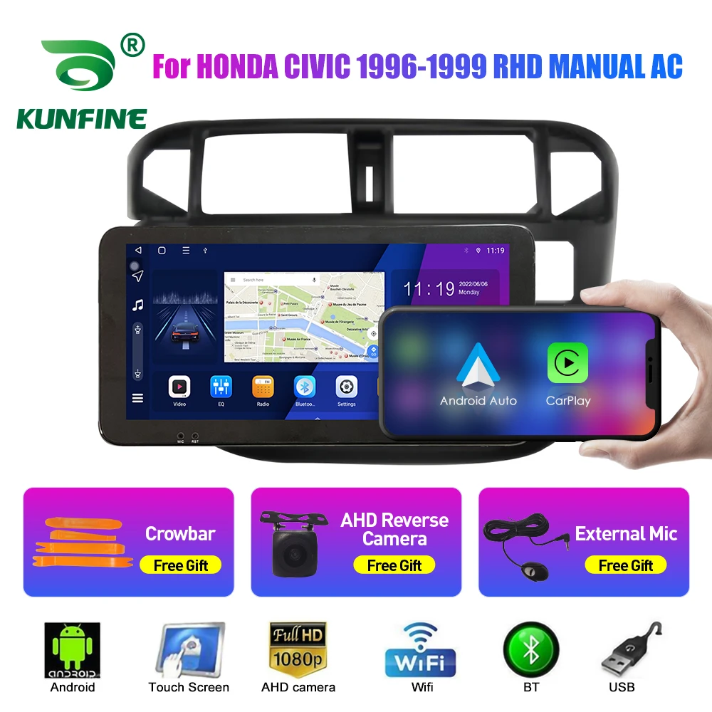 

Car Radio For HONDA CIVIC 1996-1999 RHD MANUAL AC Octa Core Android Car DVD GPS Navigation Car Stereo Carplay Android Auto