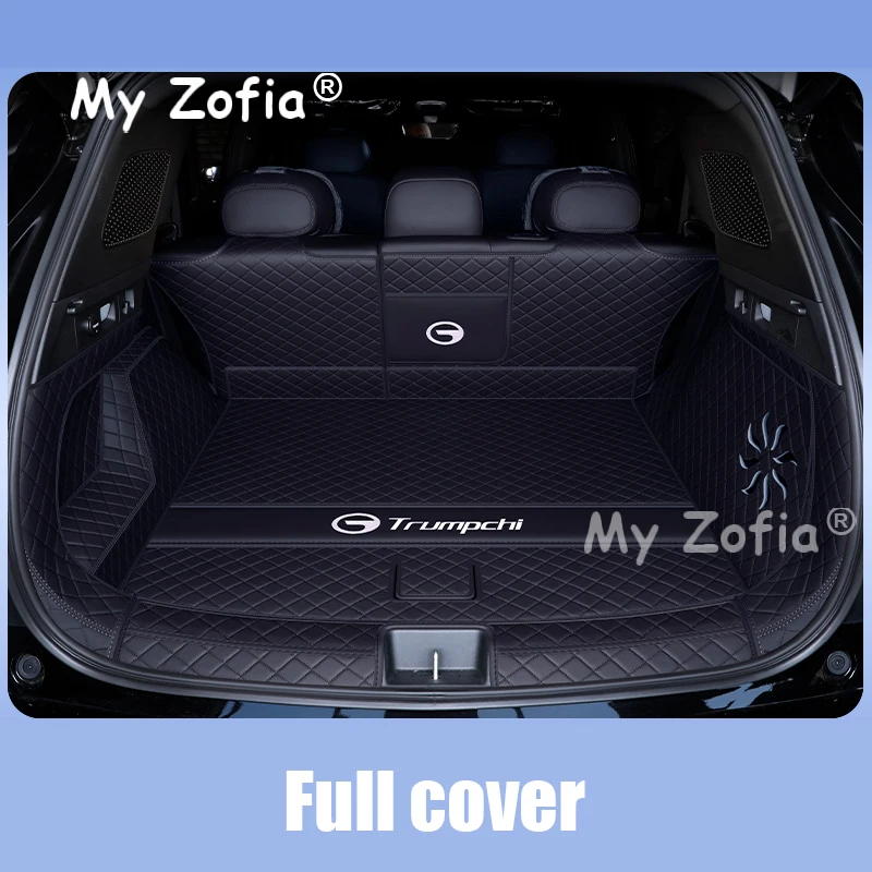 

Для GAC Trumpchi S7 2025 2026, коврик для багажника автомобиля, подкладка для багажника, кожаный напольный ковер, защитный коврик, аксессуары, коврики