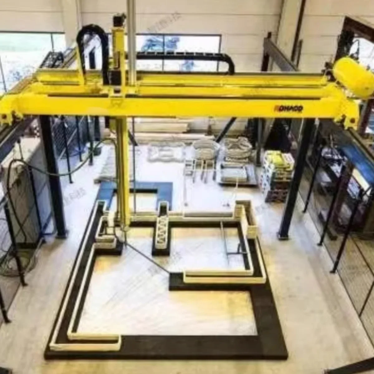 Concrete 3D printing cement mortar granular material ABS plastic PLA clay