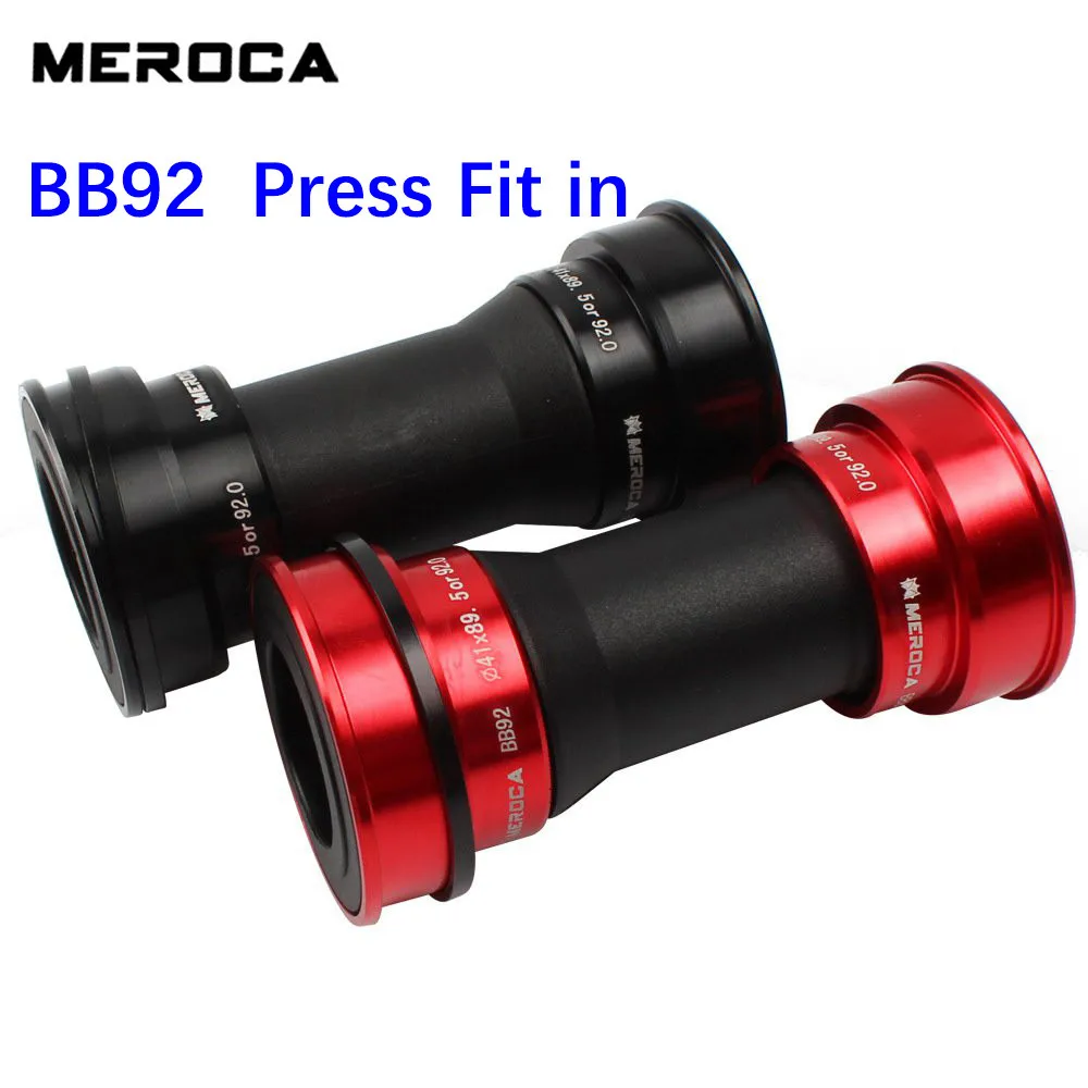 

Meroca Bike Bottom bracket 86 92 BB92 press fit in BB Bottom bracket 22 24 19 mm for Shimano for Sram GXP crankset MTB