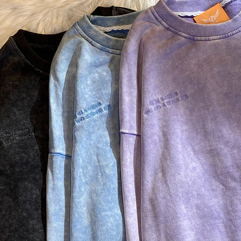 Женская толстовка с капюшоном круглым вырезом и длинным рукавом вышивкой в