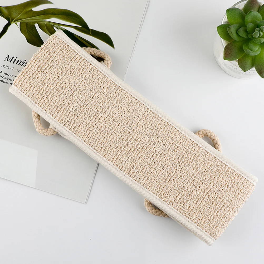 1PC Back Strap Scrubber Exfoliating Hemp Bath Tower Rubbing Towel for Men | Towel/Towel Set