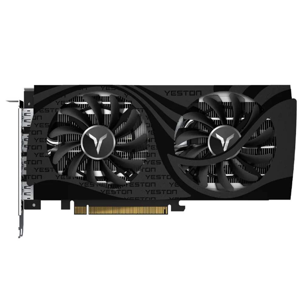 

Yeston RTX3060-12G D6 GA Gaming Graphics Card 12G/192bit/GDDR6 Memory 2 Large Size Cooling Fans Metal Backplate DP*3+HD Ports