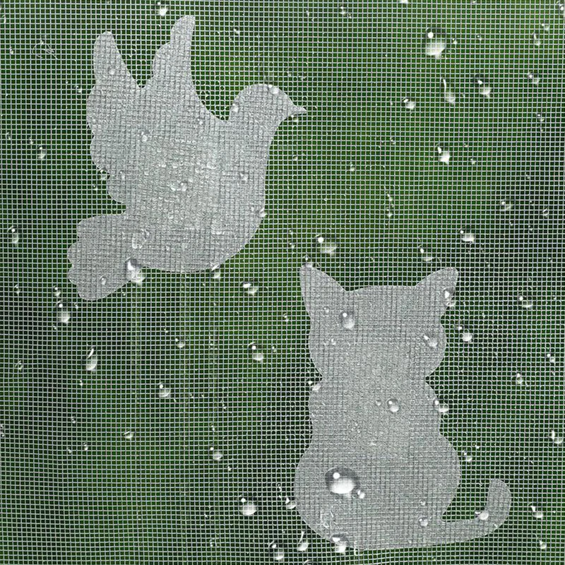 

10pcs Cartoon Window Screen Repair Patch for Hole Cover Windows Door Screen Decoration Repair Kit Self Adhesive Mesh Repair