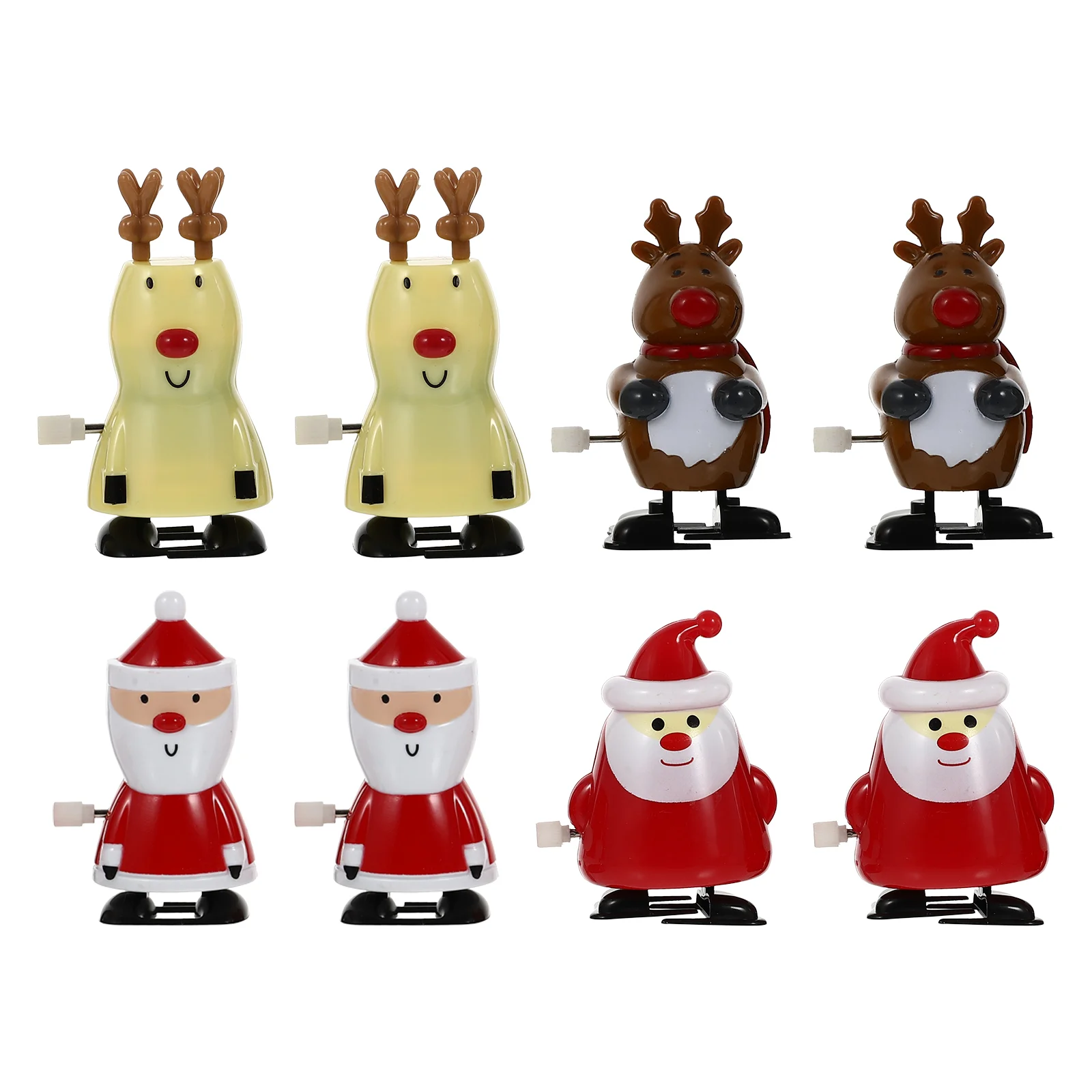 

Christmas Stuffers Stocking Toyswindkids Playthings Clockwork Walking Cartoonparty Xmas Adornments Favors Bag Claus Santa