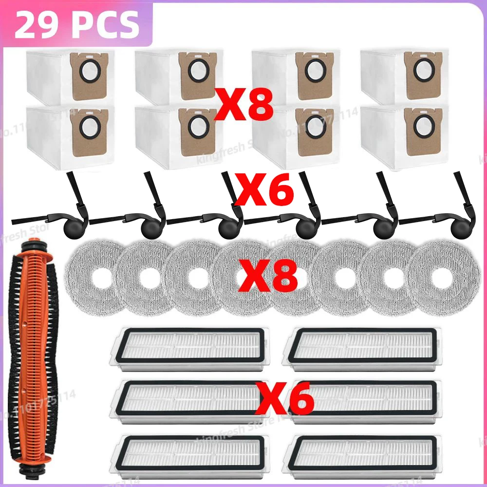 

Набор запчастей для Xiaomi Robot Vacuum 5 / OV31GL, Xiaomi Robot Vacuum 5 Pro / OV21GL