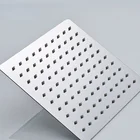 Насадка для душа хромированная из нержавеющей стали, 6-12 дюймов