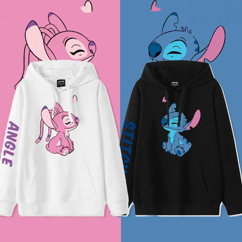 

Disney Winter Couple Wear Stitch Sweater Loose Jacket Women Clothes Winter Clothes Women Streetwear Women