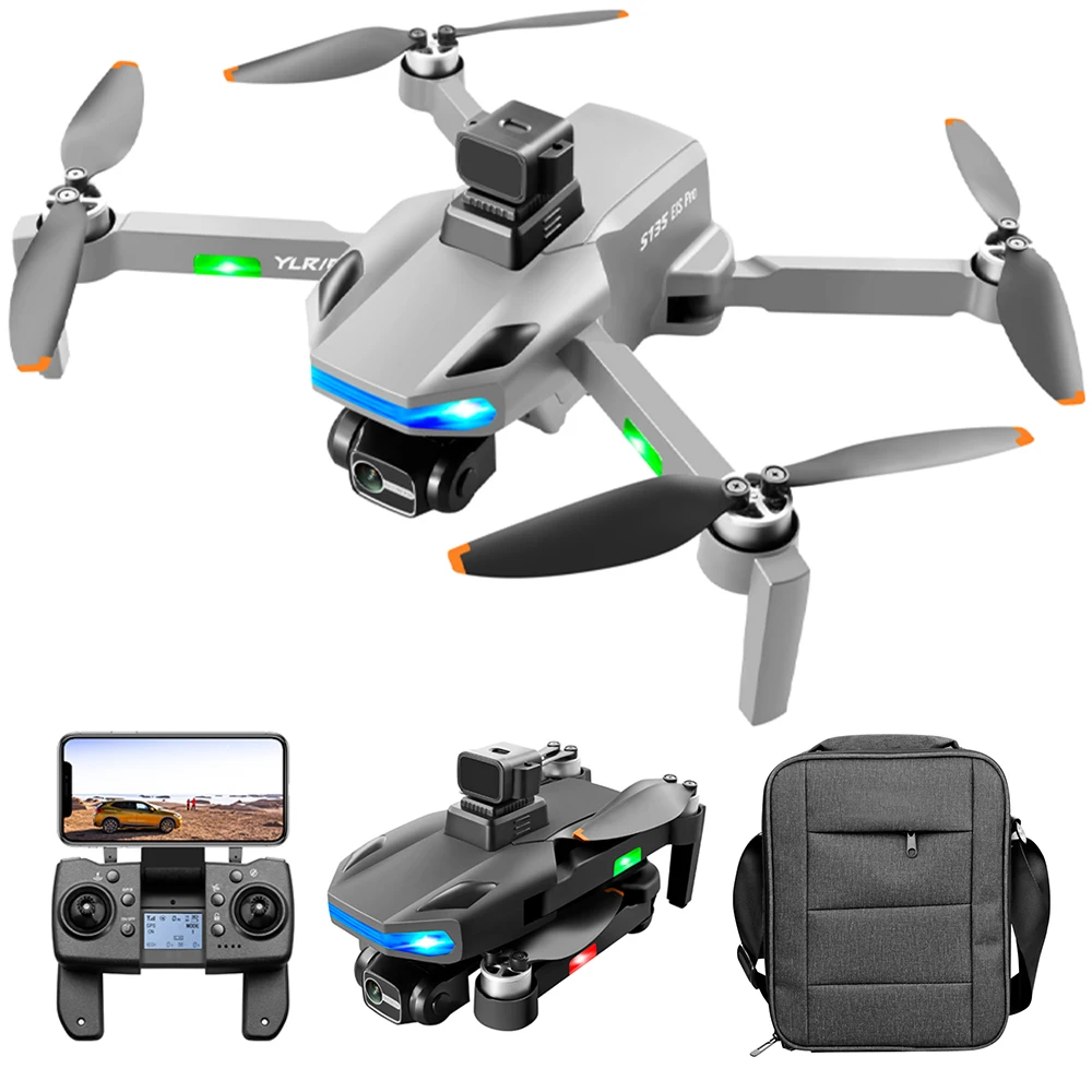 

Valdus S135 5g Hd Image Transmission Esc 8k Dual Camera Drone Gps Three Axis Gimbal Custom Route Foldable Rc Mini Drone