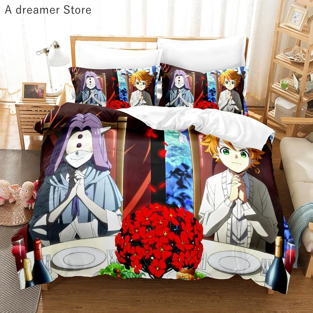 Детский комплект постельного белья Dakimakura The Promised Neverland Emma постельное белье с