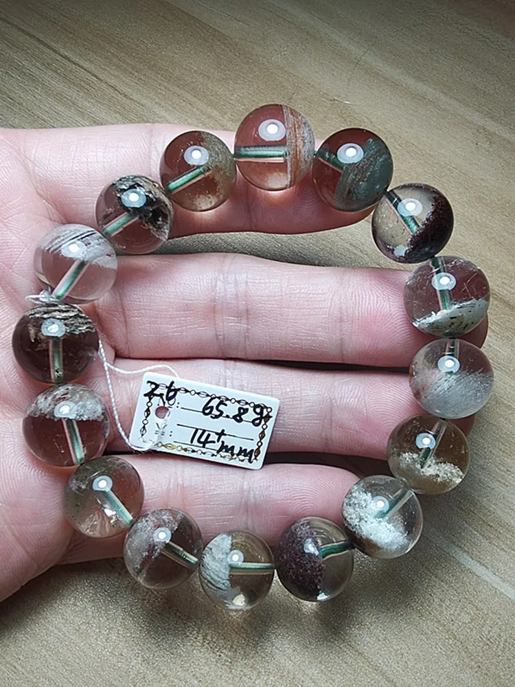 Натуральный бразильский цветной браслет-призрак для мужчин и женщин четыре