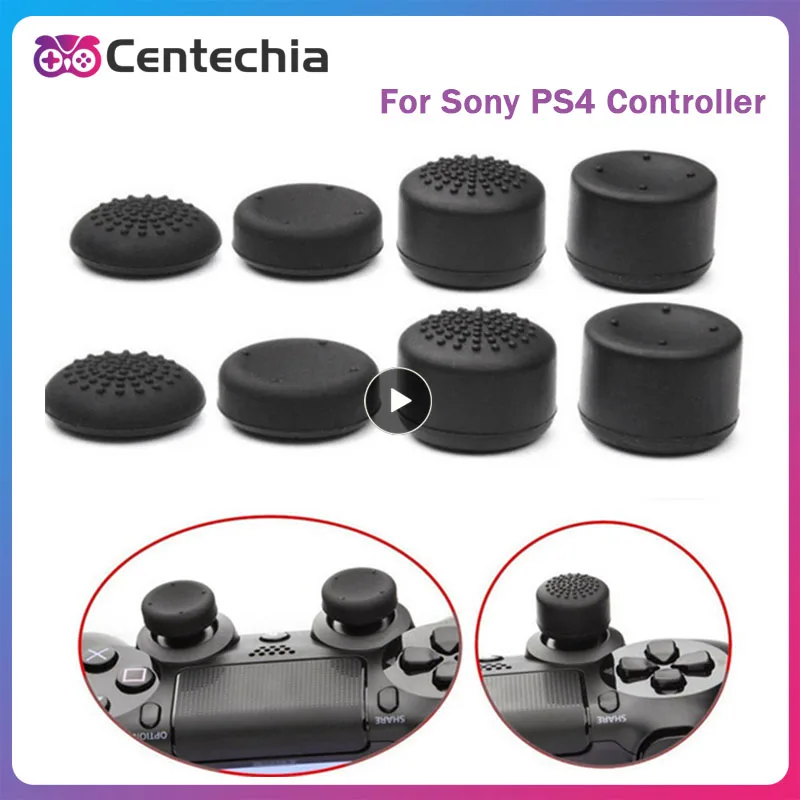 

8PCS Thumb Stick Grips Caps Joystick Cap Cases Slim Silicone Analog Thumbstick Grips Cover For Xbox PS3/PS4/PS4 Pro Accessories