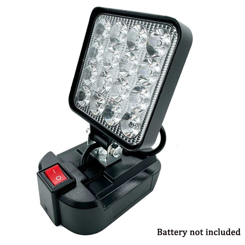 Портативный фонарь ZWINCKY 3 дюйма синего цвета для аккумулятора Makita 14,4В/18В