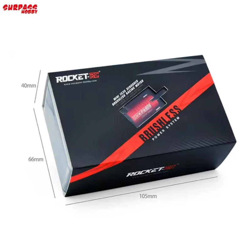 Фото ROCKET-RC MINI 1525 Бесщеточный двигатель с датчиком 3500 кВ 4500 кВ 5500 кВ 6800 кВ для мини-автомобилей с дистанционным управлением 1/28 1/24 (москитные автомобили) №5