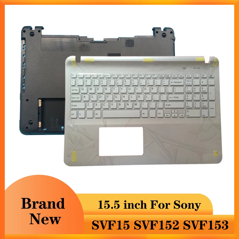 Новый чехол для ноутбука Sony Vaio SVF15 SVF152 SVF153 SVF152A23T FIT15 верхний корпус/нижний корпус.
