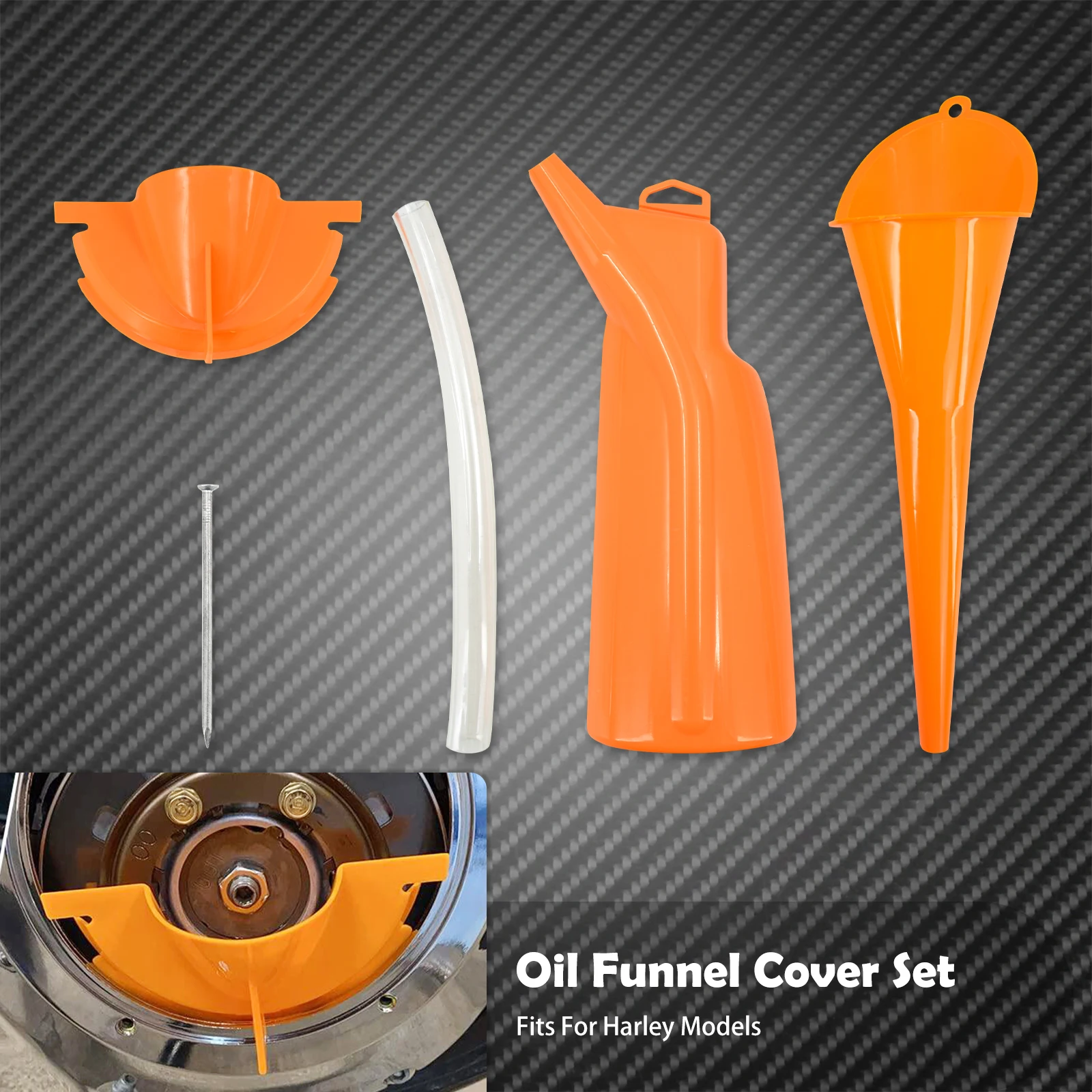 

Крышка масляной воронки для мотоцикла + основной корпус, маслозаполнение + набор крышек воронки масляного фильтра для Harley Touring Sportster XL Softail Dyna