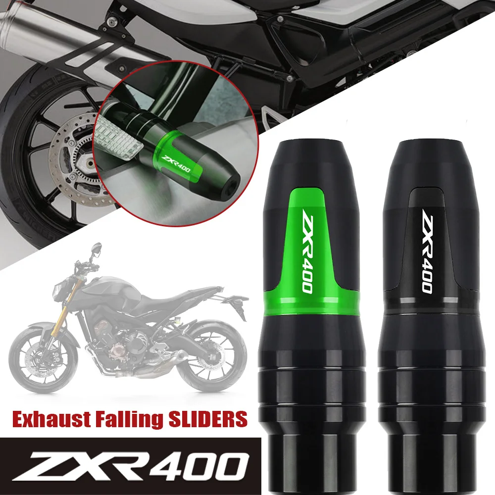 

FOR KAWASAKI ZXR400 1991 1992 1993 1994 1995 1996-2003 Motorbike accessories Exhaust Frame Sliders Crash Pads Falling Protector