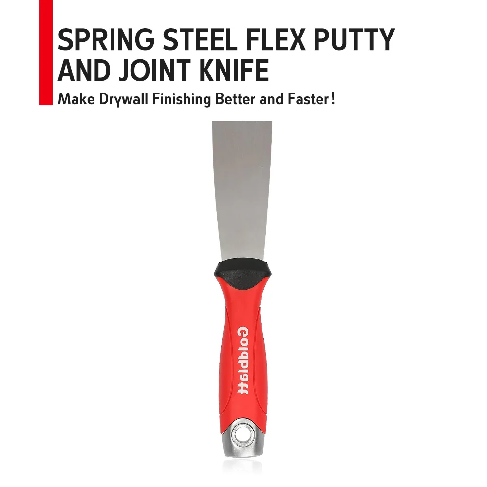 

Goldвд 1,5 INCH1-1/2 дюйма Гибкий шарнирный нож, молотковый конец, Мягкая рукоятка, строительные инструменты из цинкового сплава, новинка G05264