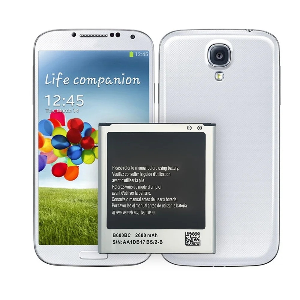 Аккумулятор SIYAA B600BE B600BC для Samsung Galaxy S4 I9500 I9502 i9295 GT-I9505 I9508 I959 i337 NFC 2600 мАч - купить по