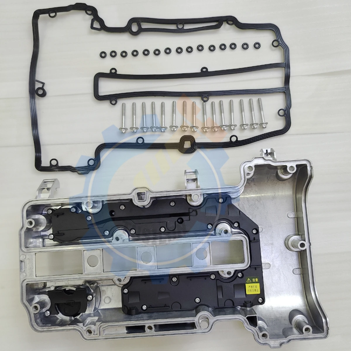Фото 25198874 55573746 Новая алюминиевая крышка клапанного механизма для Vauxhall/Opel ASTRA/Buick Encore/Chevy Cruze Sonic 1.4 Turbo 25198498 №2