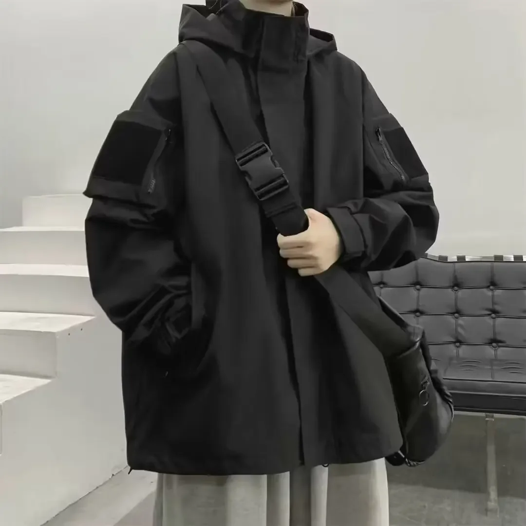 Куртка мужская для активного отдыха Свободная Повседневная модная