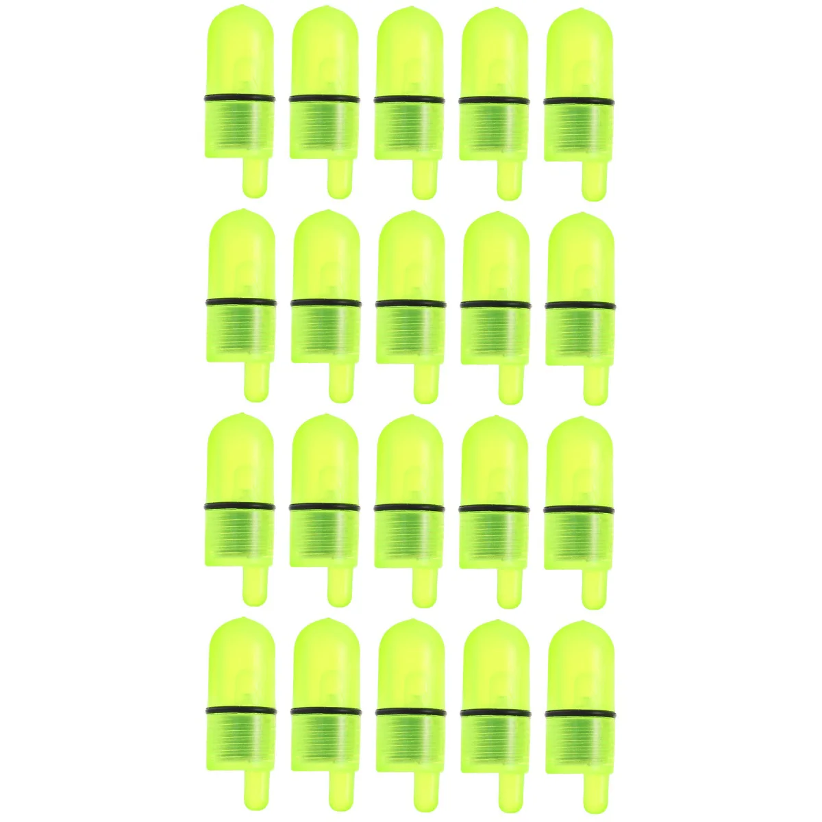 

60 pcs LED Night Float Rod Bite Alarm Night Bell