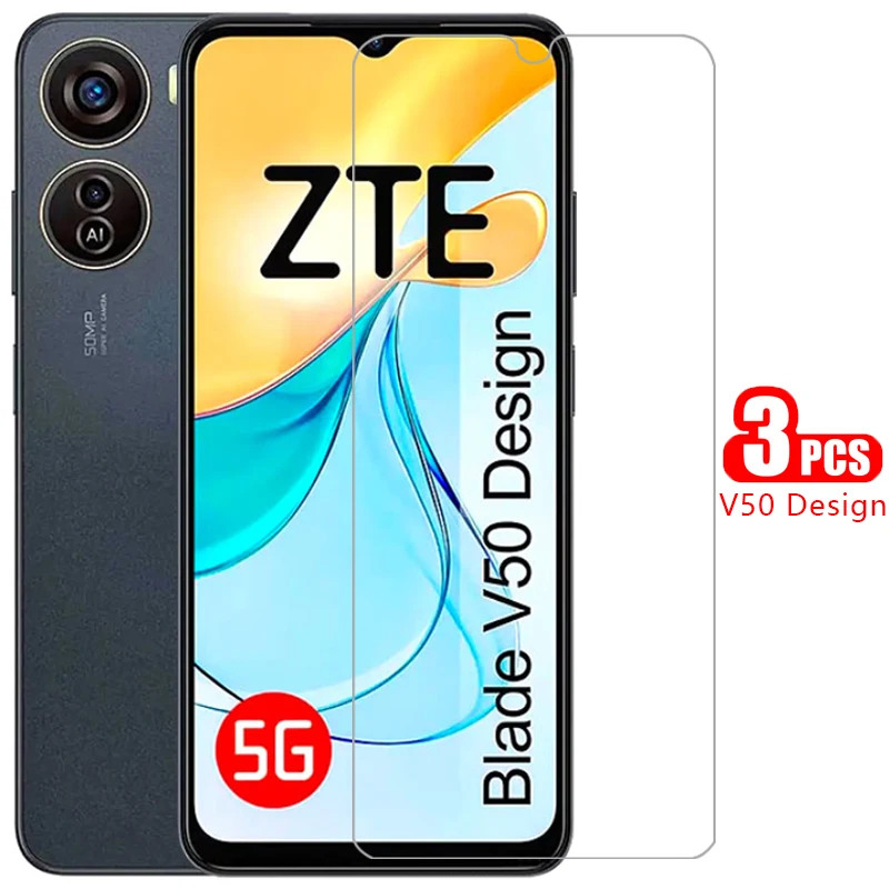 Защитное закаленное стекло для zte blade v50 пленка экрана bladev50 В 50 в 9h