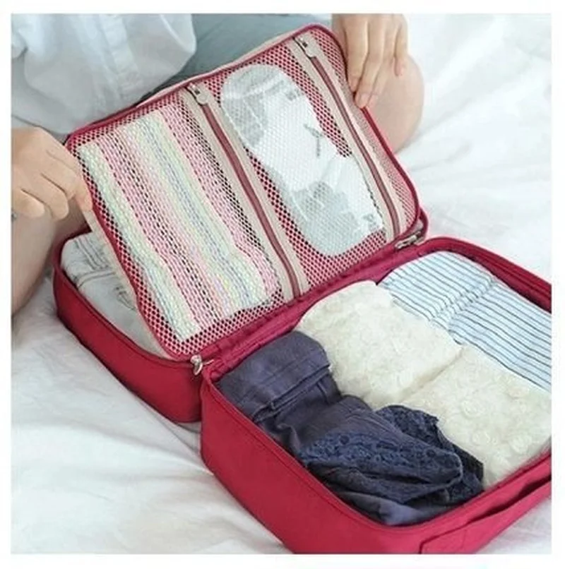 Fashion Travel Bags WaterProof Travel Vacation Large Capacity Luggage Bags Women Nylon Folding Bag Travel Cubes Handbags